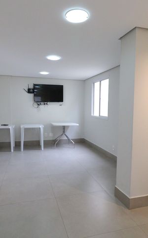Apartamento para alugar com 49m², 2 quartos e 1 vagaÁrea comum - Salão de festas infantil