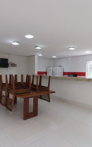 Apartamento para alugar com 49m², 2 quartos e 1 vagaÁrea comum - Churrasqueira