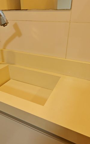 Apartamento para alugar com 75m², 3 quartos e 2 vagasBanheiro da Suíte - Pia
