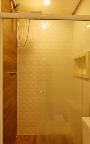 Apartamento para alugar com 75m², 3 quartos e 2 vagasBanheiro da Suíte