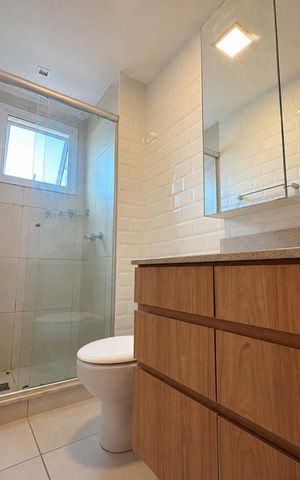 Apartamento para alugar com 60m², 2 quartos e 1 vaga Apartamento para alugar com 60m², 2 quartos e 1 vagaBanheiro