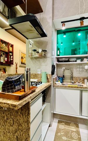 Apartamento à venda com 55m², 1 quarto e sem vaga