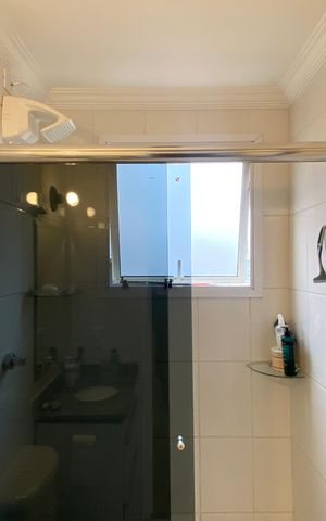 Apartamento para alugar com 50m², 2 quartos e 1 vaga Apartamento para alugar com 50m², 2 quartos e 1 vagaBanheiro