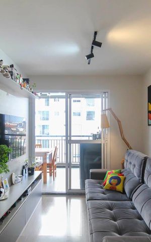 Apartamento para alugar com 60m², 2 quartos e 1 vaga Apartamento para alugar com 60m², 2 quartos e 1 vagaSala