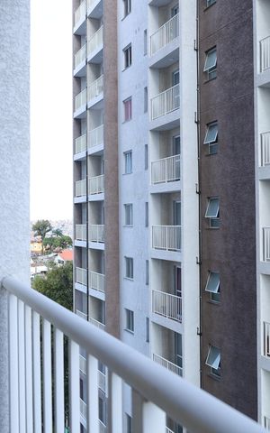 Apartamento para alugar com 26m², 1 quarto e sem vagaVaranda