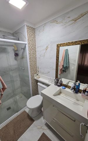 Apartamento à venda com 80m², 2 quartos e 1 vagaBanheiro