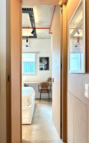 Apartamento para alugar com 58m², 1 quarto e 1 vaga