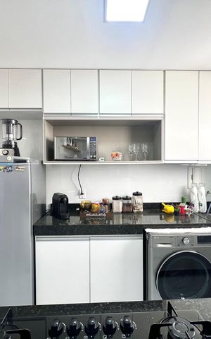 Apartamento à venda com 55m², 2 quartos e 1 vaga Apartamento à venda com 55m², 2 quartos e 1 vagaCozinha