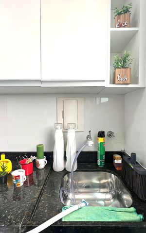Apartamento à venda com 55m², 2 quartos e 1 vaga Apartamento à venda com 55m², 2 quartos e 1 vagaÁrea de Serviço