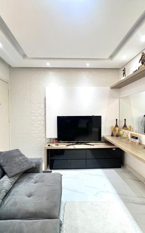 Apartamento à venda com 55m², 2 quartos e 1 vaga Apartamento à venda com 55m², 2 quartos e 1 vagaSala