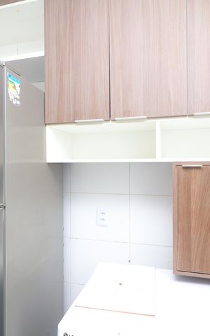Apartamento à venda com 38m², 2 quartos e 1 vagaCozinha