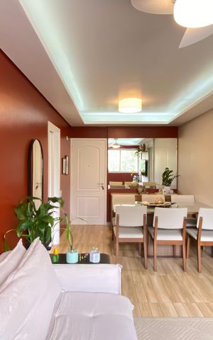 Apartamento para alugar com 60m², 2 quartos e 2 vagasSala
