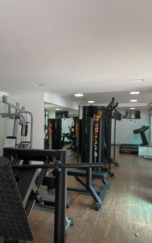 Apartamento para alugar com 60m², 2 quartos e 2 vagasÁrea comum - Academia