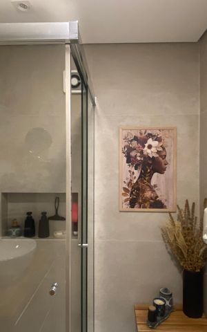 Apartamento para alugar com 60m², 2 quartos e 2 vagasBanheiro 1
