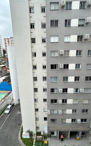 Apartamento para alugar com 40m², 1 quarto e sem vagaVista da varanda da sala