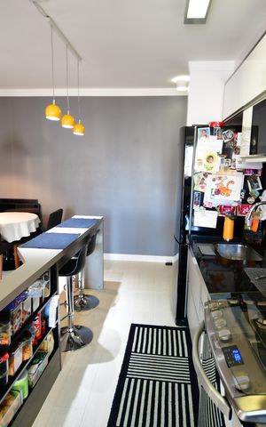 Apartamento à venda com 58m², 2 quartos e 1 vagaCozinha
