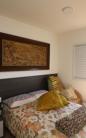 Apartamento à venda com 58m², 2 quartos e 1 vagaQuarto 2