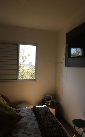 Apartamento à venda com 58m², 2 quartos e 1 vagaQuarto 2