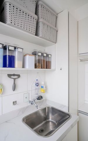 Apartamento à venda com 133m², 3 quartos e 3 vagasÁrea de serviço