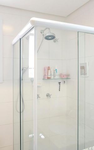 Apartamento à venda com 133m², 3 quartos e 3 vagasBanheiro da suíte 3