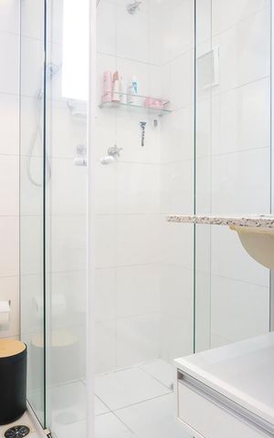 Apartamento à venda com 133m², 3 quartos e 3 vagasBanheiro da suíte 3