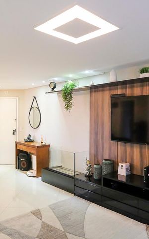 Apartamento à venda com 133m², 3 quartos e 3 vagasSala