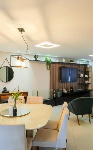 Apartamento à venda com 133m², 3 quartos e 3 vagasSala