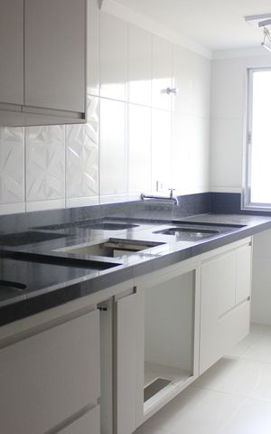 Apartamento à venda com 65m², 2 quartos e 1 vagaCozinha 