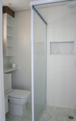 Apartamento à venda com 65m², 2 quartos e 1 vagaBanheiro 