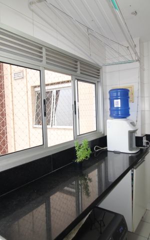 Apartamento à venda com 123m², 3 quartos e 2 vagasÁrea de Serviço