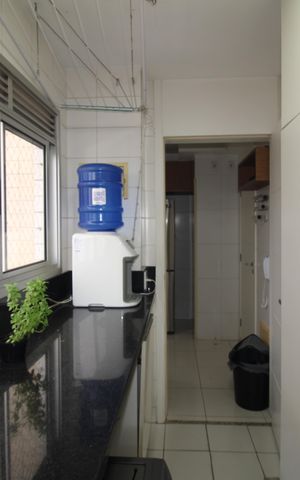 Apartamento à venda com 123m², 3 quartos e 2 vagasÁrea de Serviço