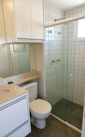 Apartamento para alugar com 106m², 3 quartos e 2 vagasBanheiro Suíte