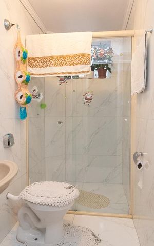 Apartamento à venda com 71m², 3 quartos e 2 vagasBanheiro da Suíte