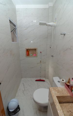 Casa para alugar com 104m², 3 quartos e 2 vagas Casa para alugar com 104m², 3 quartos e 2 vagasBanheiro da Suíte 3
