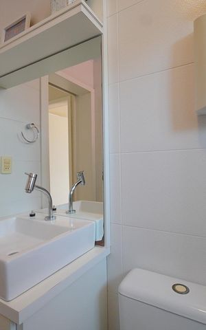 Apartamento para alugar com 53m², 2 quartos e 1 vagaBanheiro