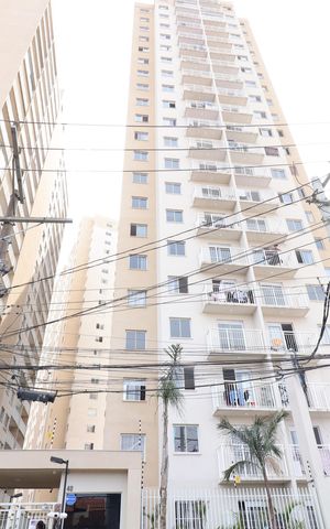 Apartamento para alugar com 30m², 2 quartos e sem vagaFachado do condomínio
