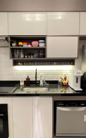 Apartamento à venda com 87m², 3 quartos e 2 vagas Apartamento à venda com 87m², 3 quartos e 2 vagasCozinha