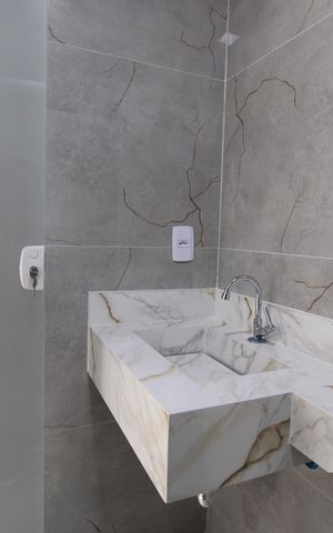 Casa de condomínio para alugar com 131m², 3 quartos e 3 vagasTerraço - Banheiro