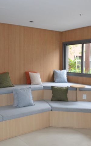 Studio para alugar com 21m², 1 quarto e sem vagaCoworking