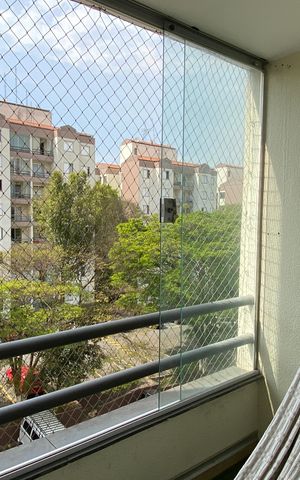 Apartamento à venda com 56m², 2 quartos e 1 vaga Apartamento à venda com 56m², 2 quartos e 1 vagaSala - Varanda