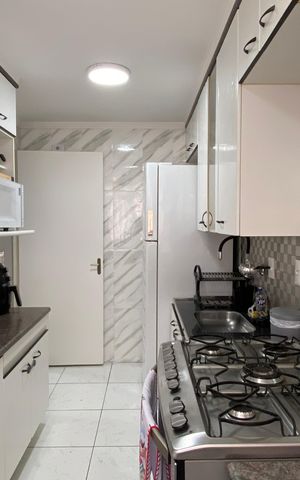 Apartamento à venda com 56m², 2 quartos e 1 vaga Apartamento à venda com 56m², 2 quartos e 1 vagaCozinha - Área de Serviço