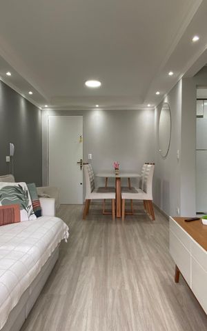 Apartamento à venda com 56m², 2 quartos e 1 vaga Apartamento à venda com 56m², 2 quartos e 1 vagaSala