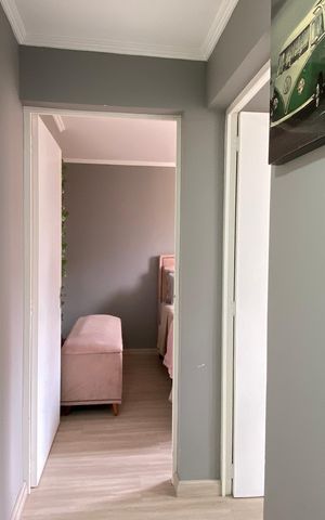 Apartamento à venda com 56m², 2 quartos e 1 vaga Apartamento à venda com 56m², 2 quartos e 1 vagaSala - Corredor