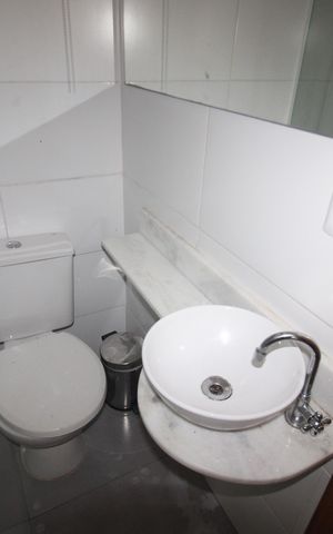 Casa para alugar com 30m², 1 quarto e sem vagaBanheiro