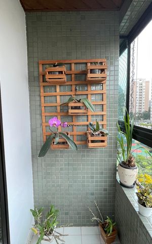 Apartamento à venda com 74m², 3 quartos e 2 vagasVaranda