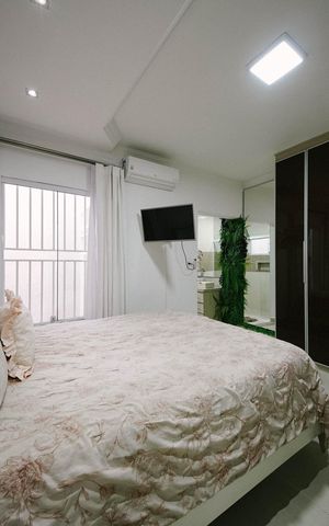 Casa à venda com 110m², 2 quartos e 2 vagasSuíte
