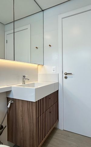 Apartamento para alugar com 74m², 2 quartos e 1 vaga Apartamento para alugar com 74m², 2 quartos e 1 vagaBanheiro suíte