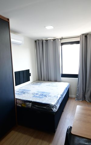 Studio para alugar com 15m², 1 quarto e 1 vagaQuarto