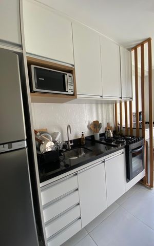 Apartamento à venda com 44m², 2 quartos e 1 vagaCozinha