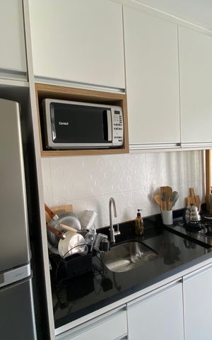 Apartamento à venda com 44m², 2 quartos e 1 vagaCozinha